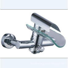 Waterfall Glass Bath Faucet (YN5555-Bath)